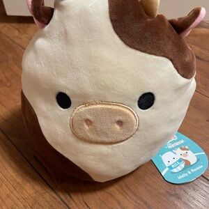 Squishmallows Melly & Ronnie Cow Flip A Mallows Plush Toy